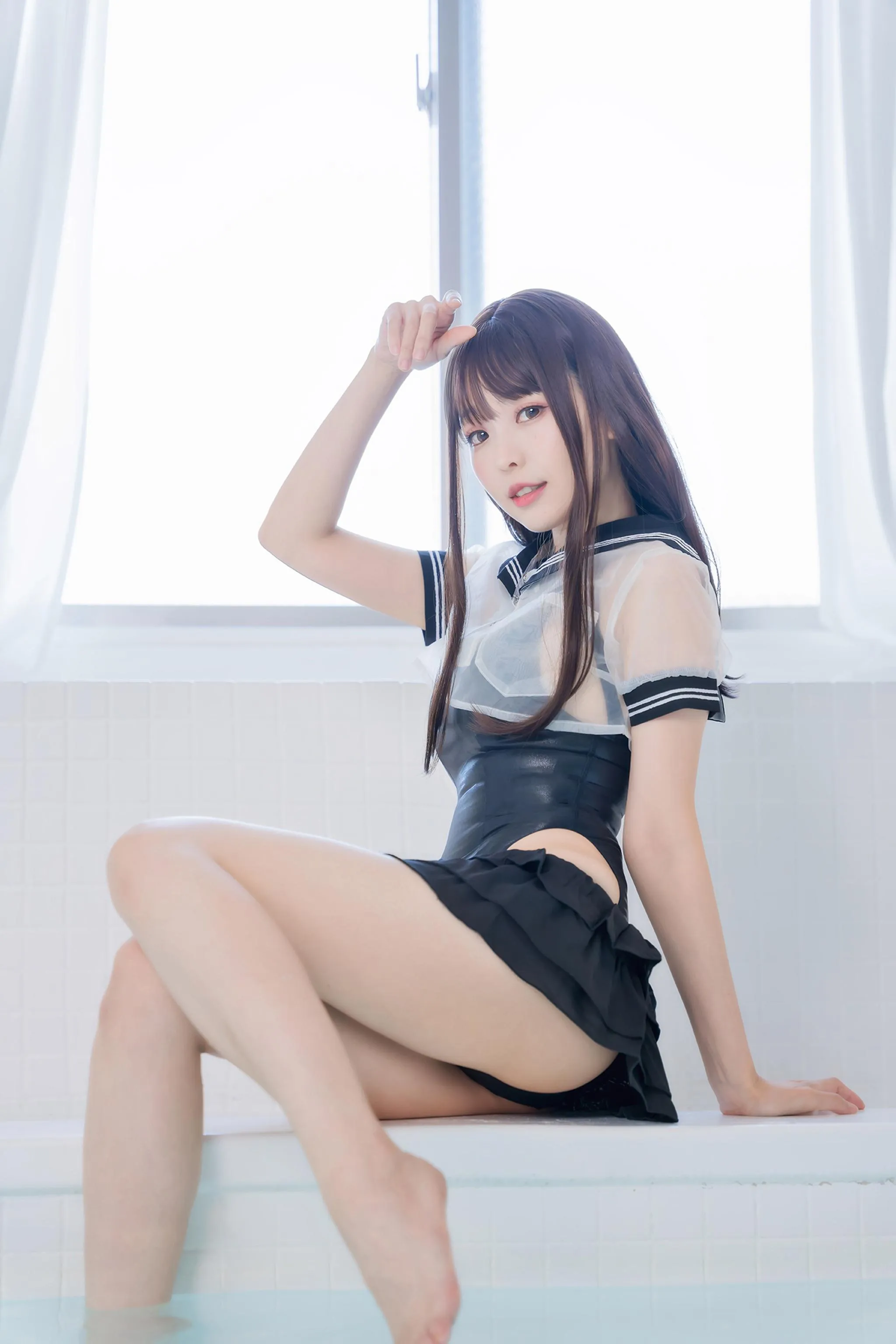 ElyEE子 – NO.75 Racing Swimsuit 競泳水手服 [73P]插图